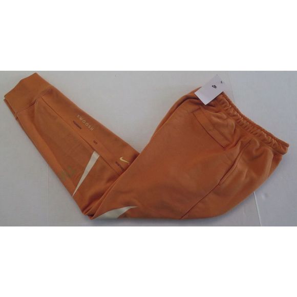 Nike DD6001 808 Men's Sz L Hot Curry Sportswear Swoosh Semi-Brushed Back Joggers - Picture 12 of 12